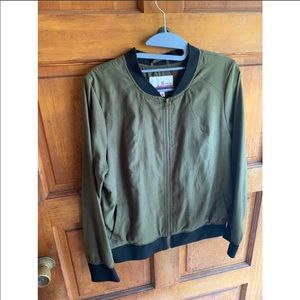 Green Bomber Jacket